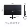 JAPANNEXT JN-IPS27WQHDR-C65W 16:9 HDMI/DP WQHD - flatscreen (TFT/LCD)