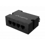 Switch Lanberg DIN-GE4-BT-90W 1XIN 3XOUT 1GB POE Extender Gigabit Ethernet Din Rail BT 90W