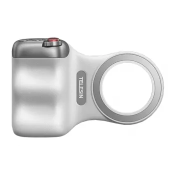 TELESIN magnetische MagSafe-greephouder met Bluetooth-afstandsbediening voor iPhone / P5-mp-001wh