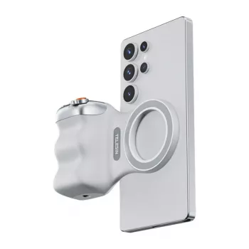 TELESIN magnetische MagSafe-greephouder met Bluetooth-afstandsbediening voor iPhone / P5-mp-001wh
