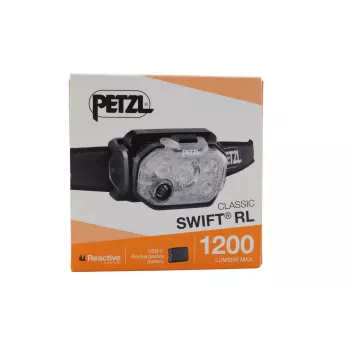 Petzl E095BD00 hoofdlamp SWIFT® RL CLASSIC zwart