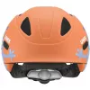 Kinderfietshelm UVEX Oyo Style – maat 50–54 cm, kleur Monster Papaya (mat)