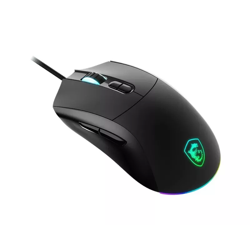 MSI Forge GM320 gamingmuis zwart USB - muis - optisch