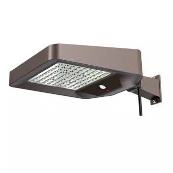 Glovii zelfstandige op zonne-energie werkende LED-straatlamp met app-bediening, PIR-sensor en hoge lichtopbrengst