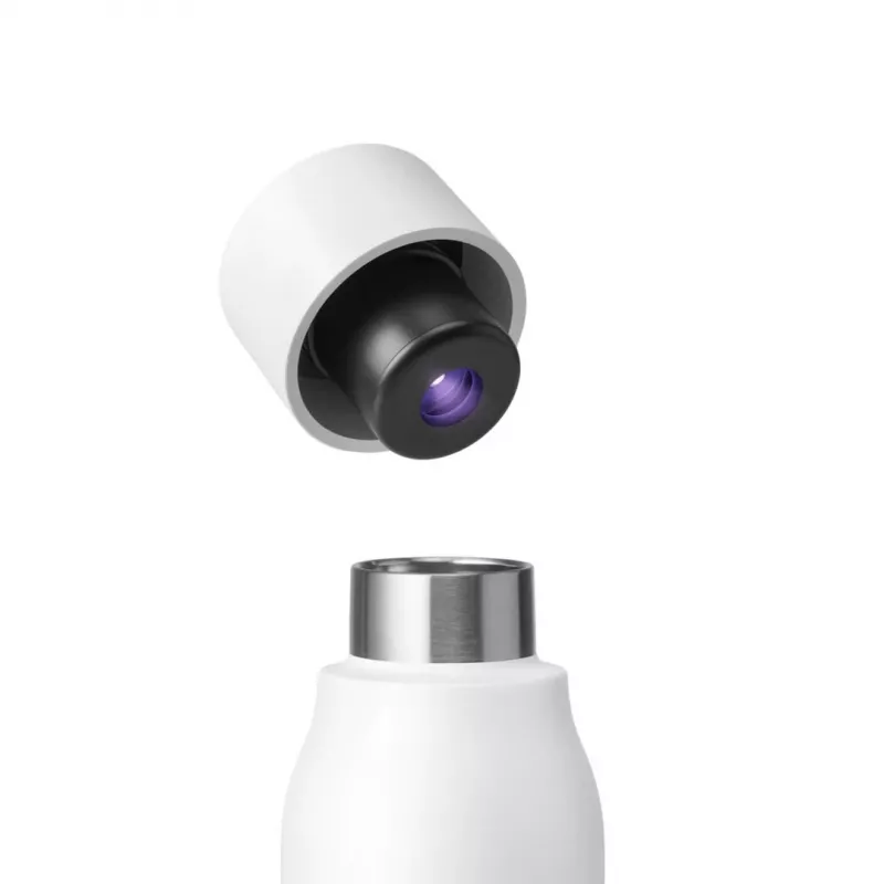 LARQ Bottle PureVis - zelfreinigende fles, UV-C-licht 500ml (granite white)