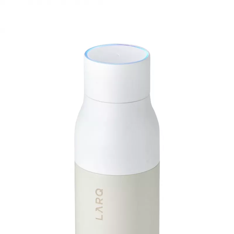 LARQ Bottle PureVis - zelfreinigende fles, UV-C-licht 500ml (granite white)