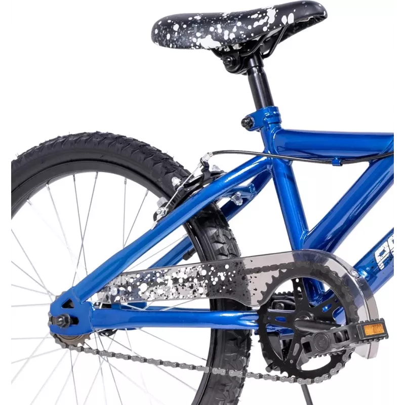 Huffy HX PRO 20 BMX-fiets aluminium, zwart-blauw (53000W)