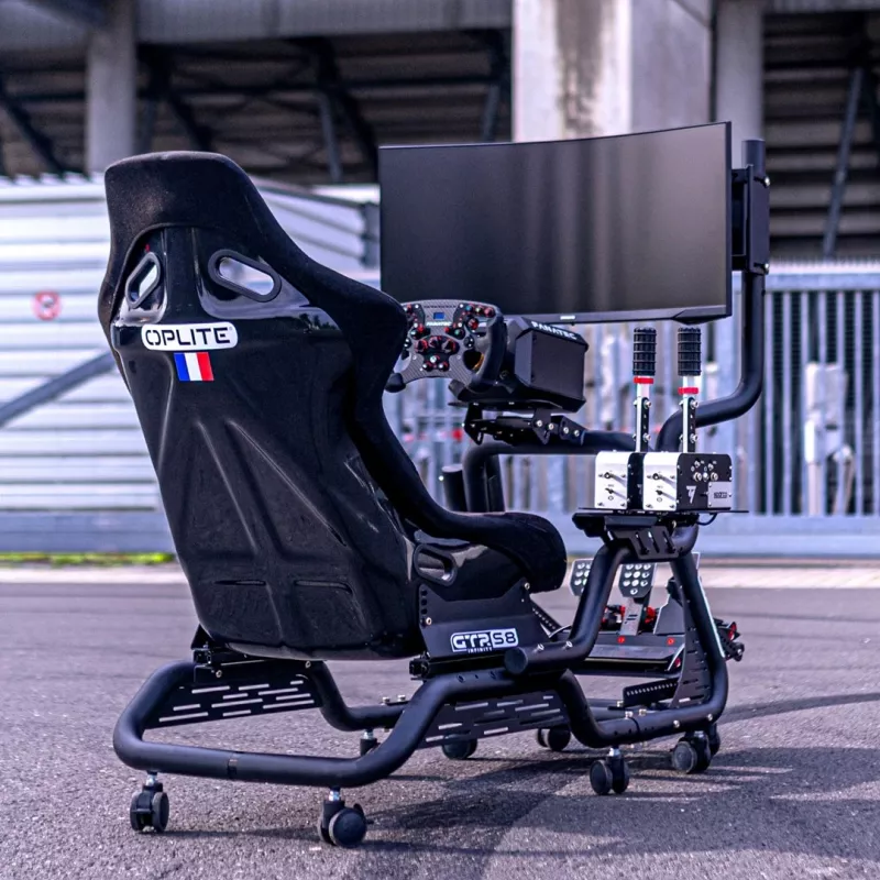 OPLITE Cockpit GTR S8 Infinity zwart retail (vrachtlevering)