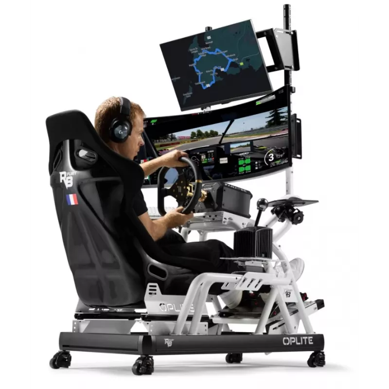 Oplite vergrendelbare zwenkwielen voor R8 Cockpit