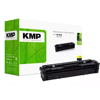KMP toner HP 207A geel 1250 pagina's refurbished (2558,0009)
