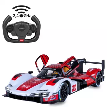 Jamara Porsche 963 LMDH 1:14 rood 2,4GHz deur handmatig (402261)