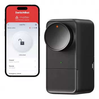 SwitchBot Smart Lock Pro elektronisch deurslot zwart