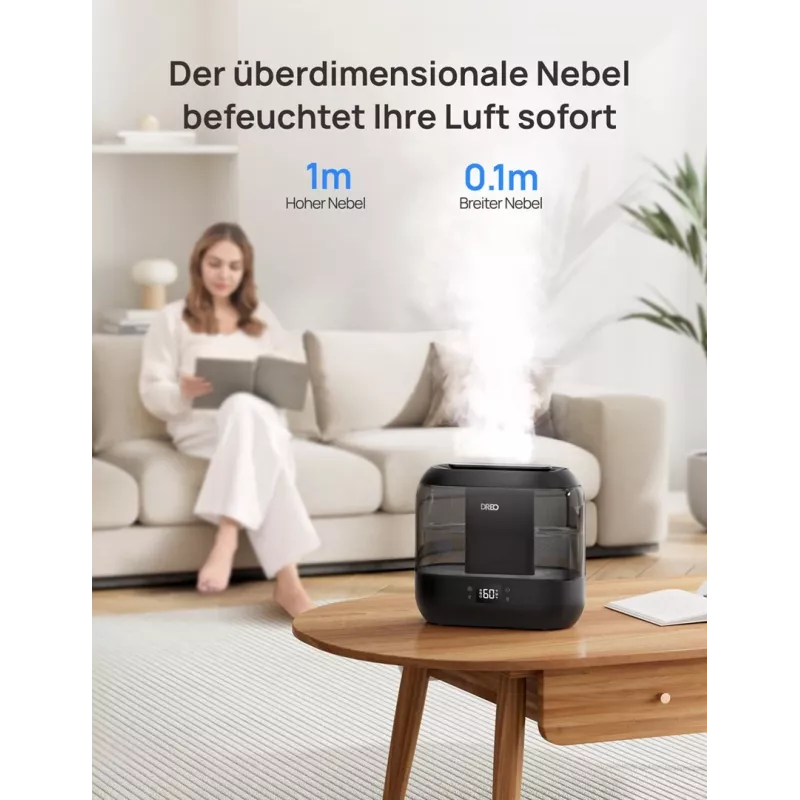Dreo - luchtbevochtiger 420S 4L, 36h, 420 - smart
