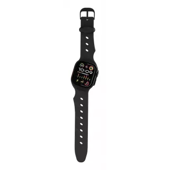 Decoded Silicone Ares Splice Band - siliconenband voor Apple Watch 40/42 mm (zwart)