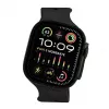 Decoded Silicone Ares Splice Band - siliconenband voor Apple Watch 44/46/49 mm (zwart)