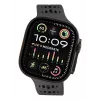 Decoded Silicone Ares O Band - siliconenband voor Apple Watch 44/46/49 mm (zwart)