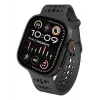 Decoded Silicone Ares O Band - siliconenband voor Apple Watch 44/46/49 mm (zwart)