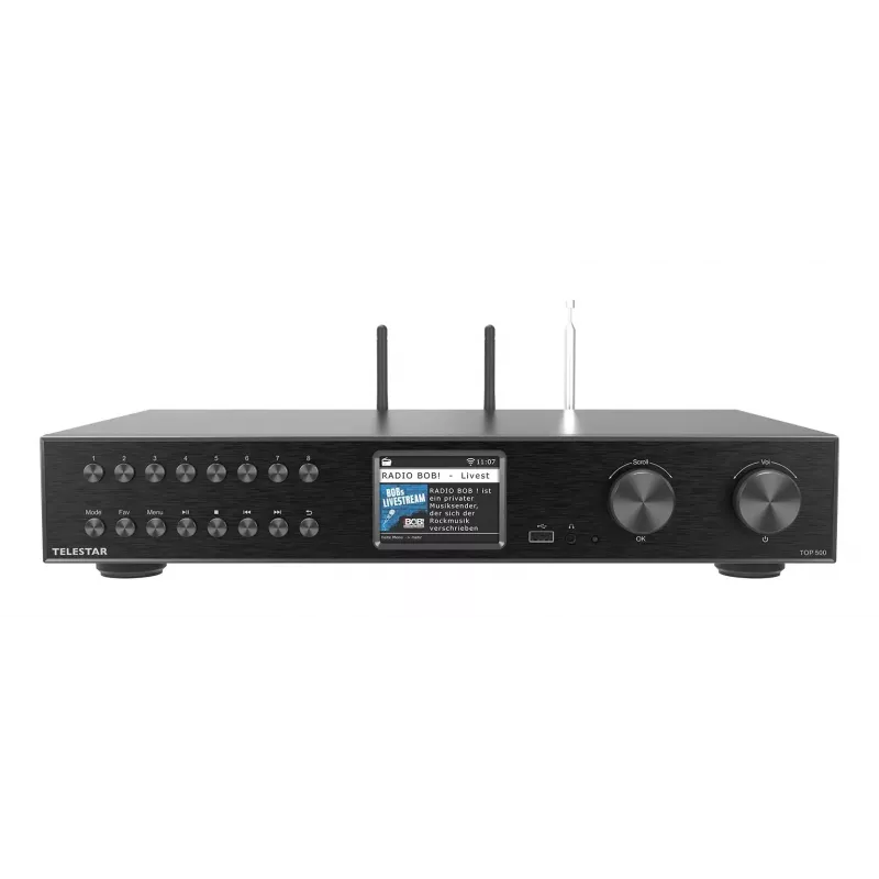Telestar TOP 500 zwarte multifunctionele radio hifi-component (5700500)