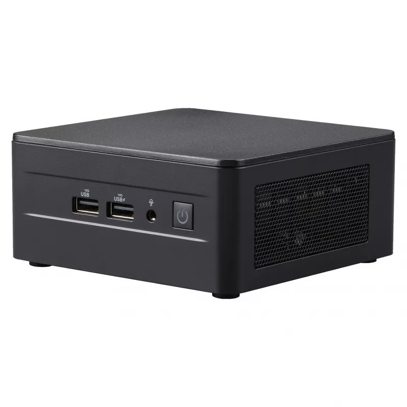 ASUS NUC 13 Pro Arena Canyon RNUC13L3Hv70000 mini-pc barebone, Intel Core i7-1370P, vPro, zonder netsnoer, zwart