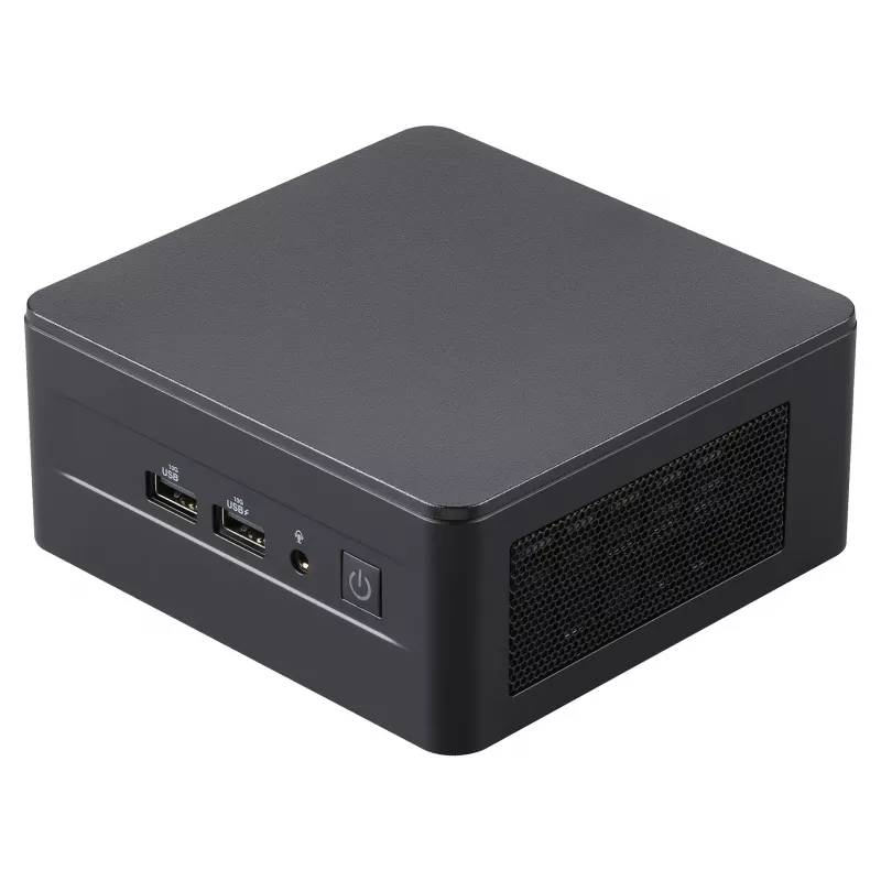 ASUS NUC 13 Pro Arena Canyon RNUC13L3Hv70000 mini-pc barebone, Intel Core i7-1370P, vPro, zonder netsnoer, zwart