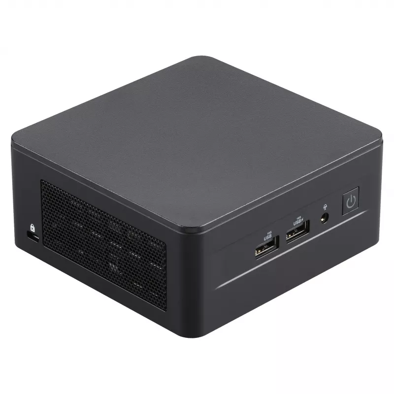 ASUS NUC 13 Pro Arena Canyon RNUC13L3Hv70000 mini-pc barebone, Intel Core i7-1370P, vPro, zonder netsnoer, zwart