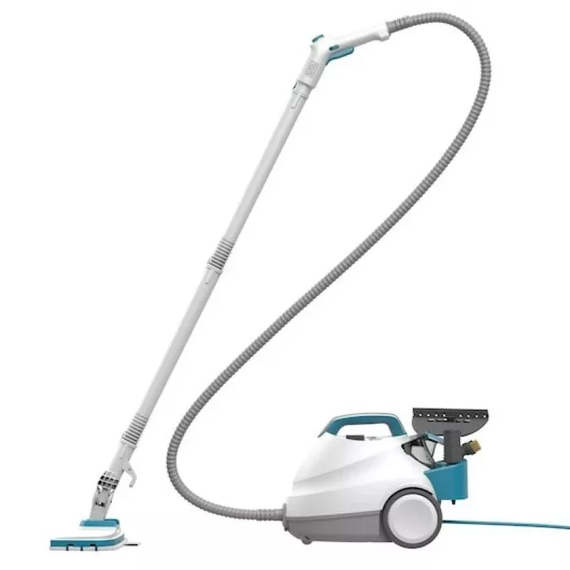 Black & Decker BHSMP2314-QS stoomreiniger cilinder-stoomreiniger 1,2 L 2300 W blauw, wit