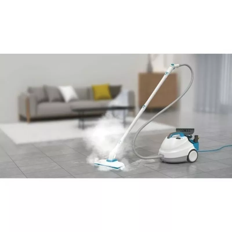 Black & Decker BHSMP2314-QS stoomreiniger cilinder-stoomreiniger 1,2 L 2300 W blauw, wit