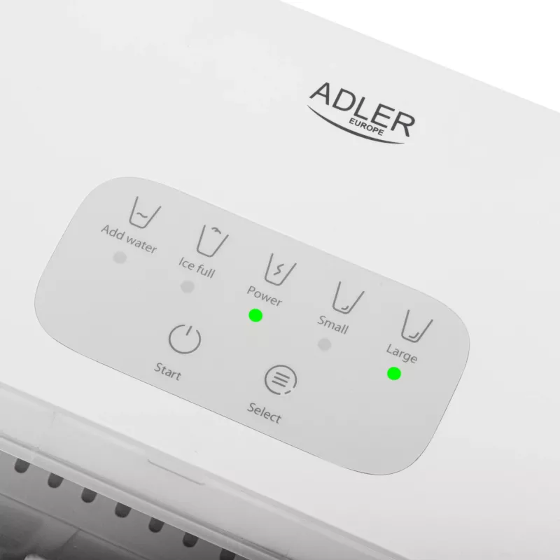 Adler ijsblokjesmachine | AD 8800 | vermogen 105 W | capaciteit 1,4 l | wit