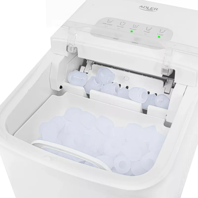 Adler ijsblokjesmachine | AD 8800 | vermogen 105 W | capaciteit 1,4 l | wit