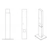 Greencell standmontage voor wallbox