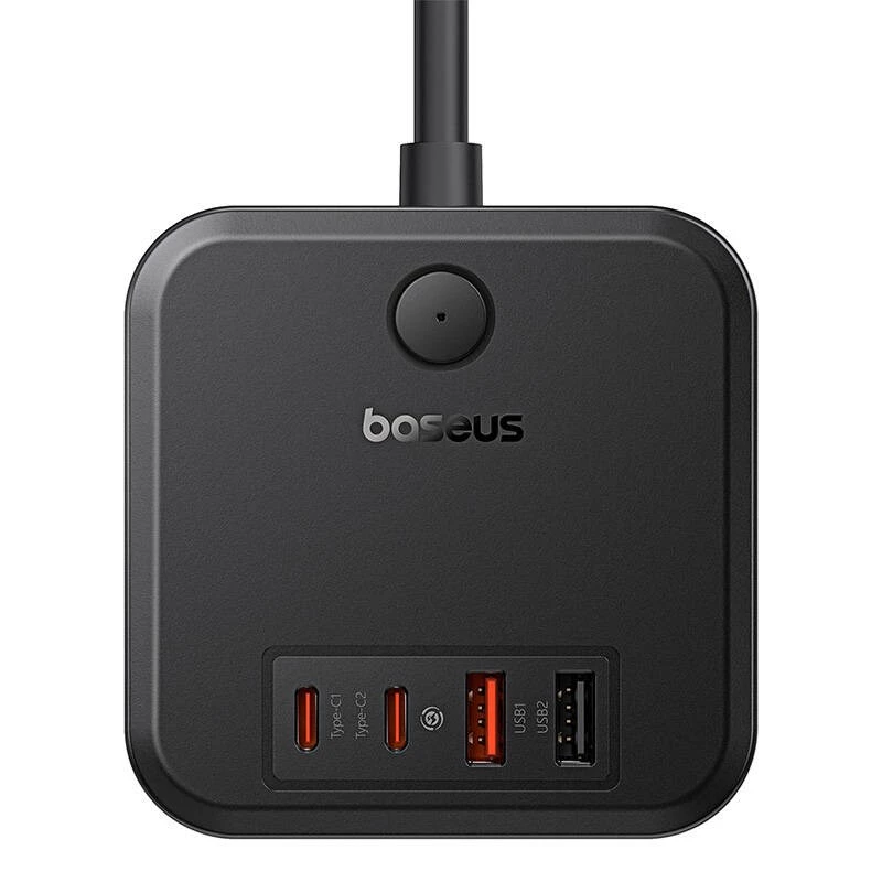 Baseus PowerCombo universeel meervoudig stopcontact binnenelement zwart