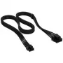 Corsair premium gesleevede 8-pin-ATX-kabel, voor Type-5-voeding – zwart