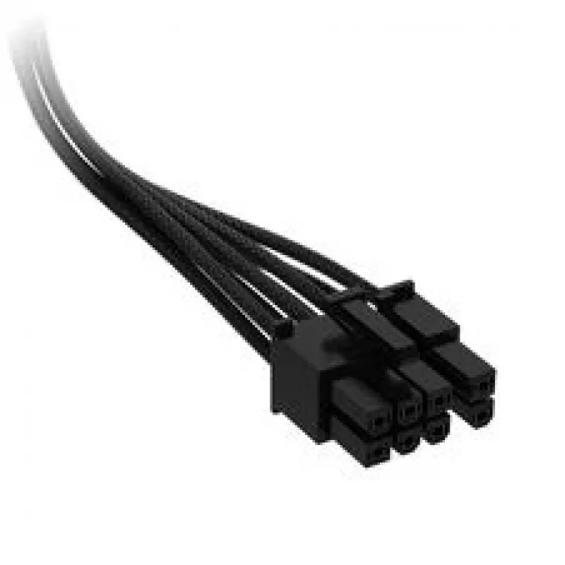 Corsair premium gesleevede 6+2-pin-PCIe-kabel, voor Type-5-voeding – zwart