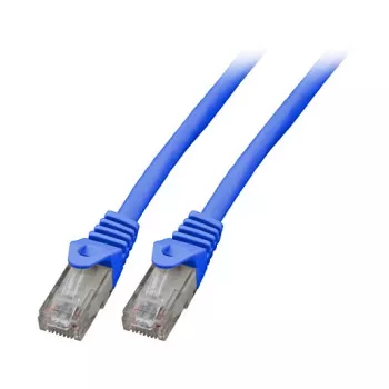 EFB RJ45 Patchkabel Cat.5e U/UTP LSZH CCA AWG24/7 blauw 0,5m