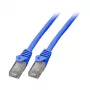 EFB RJ45 Patchkabel Cat.5e U/UTP LSZH CCA AWG24/7 blauw 0,5m