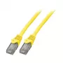EFB Elektronik K8110GE.7,5 Cat5e U/UTP LSZH Patchkabel, RJ-45, 7,5 m, geel