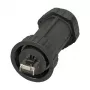 EFB Elektronik IP68FST6AB - Kabelwartel voor RJ45 veldconfectie stekker, 6,5 - 9,0mm