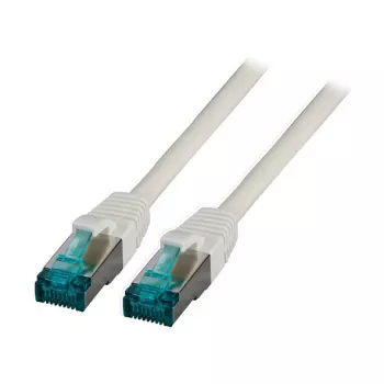 EFB RJ45-patchkabel S/FTP Cat.6A LSZH 15,00 m grijs