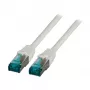 EFB RJ45-patchkabel S/FTP Cat.6A LSZH 15,00 m grijs