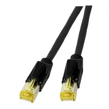 EFB RJ45-patchkabel Cat.6A S/FTP LSZH Draka UC900 TM31 zwart 50m