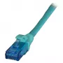 EFB RJ45-patchkabel Cat.6A U/UTP LSZH Premium 500MHz groen 15m
