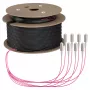 EFB trunkkabel U-DQ(ZN)BH OM4 8G (1x8) SC-SC 200m Dca LSZH
