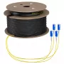 EFB trunkkabel U-DQ(ZN)BH OS2 4E (1x4) SC-SC 140m Dca LSZH G657A1
