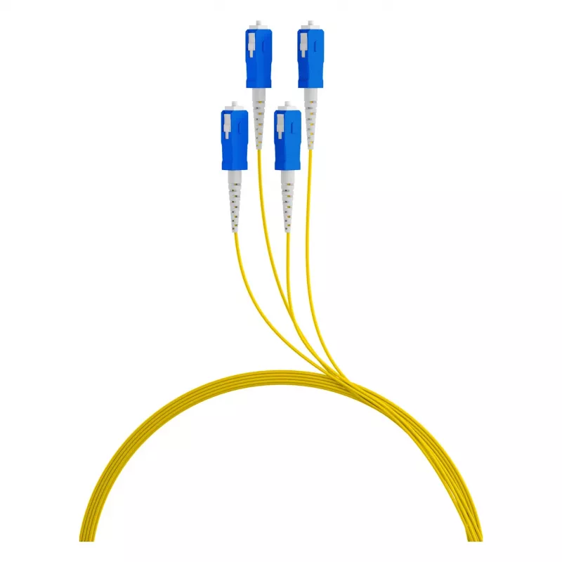 EFB trunkkabel U-DQ(ZN)BH OS2 4E (1x4) SC-SC 80m Dca LSZH G657A1