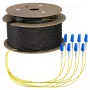 EFB trunkkabel U-DQ(ZN)BH OS2 8E (1x8) LC-LC 170m Dca LSZH G657A1