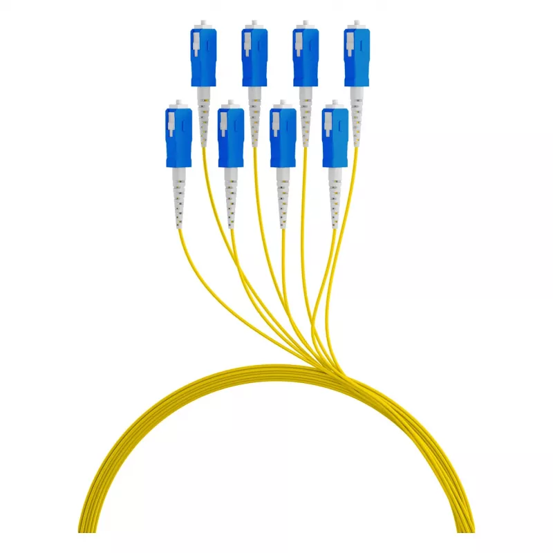 EFB trunkkabel U-DQ(ZN)BH OS2 8E (1x8) SC-SC 40m Dca LSZH G657A1