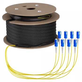 EFB trunkkabel U-DQ(ZN)BH OS2 8E (1x8) SC-SC 70m Dca LSZH G657A1