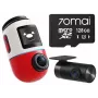 Dashcam 70mai X800 Omni 4K/GPS/WiFi dual rot + SD-kaart 70mai 128GB