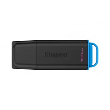 Kingston Technology DataTraveler 128GB draagbare USB 3.2 Gen 1 Exodia zwart/blauw
