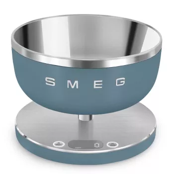 Smeg keukenweegschaal dig. KSC01SBMWW, max. 5kg, Storm Blue